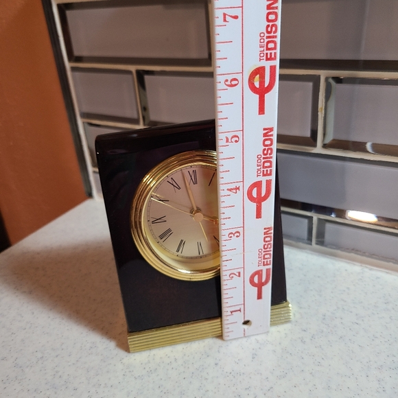 Desk table top clock for sale collectible - Picture 5 of 8